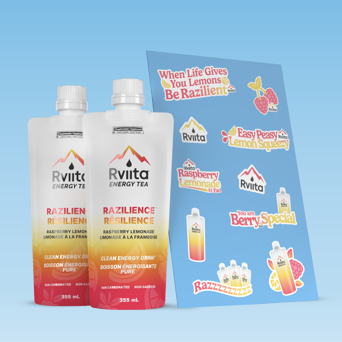 FREE: 2 Razilience Pouches + Sticker Pack
